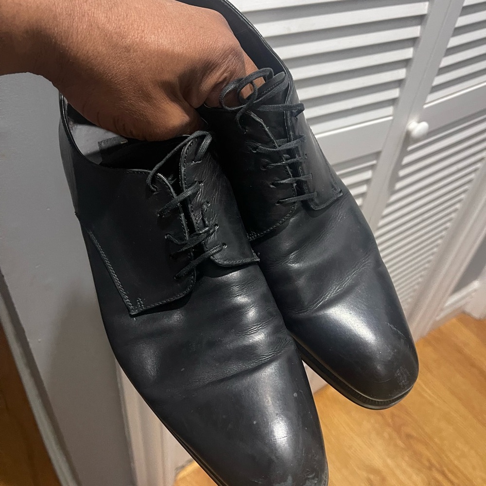 To Boot New York Classic Black Oxfords Sz 11.5